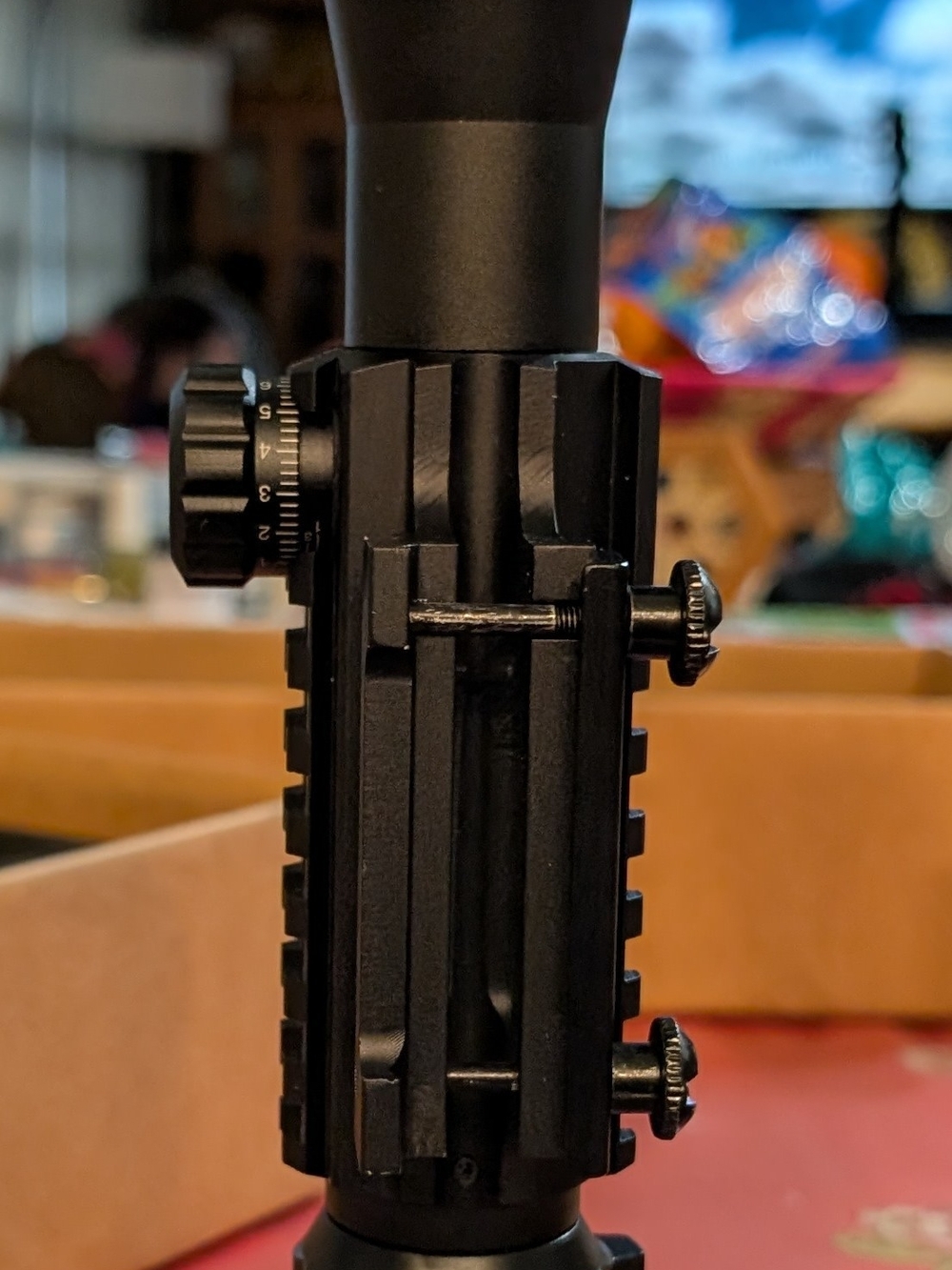 Black Men’s Tactical Optic Mount - Unbranded